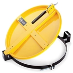 PIG® Latching Drum Lid for 55 Gallon Drum - Yellow